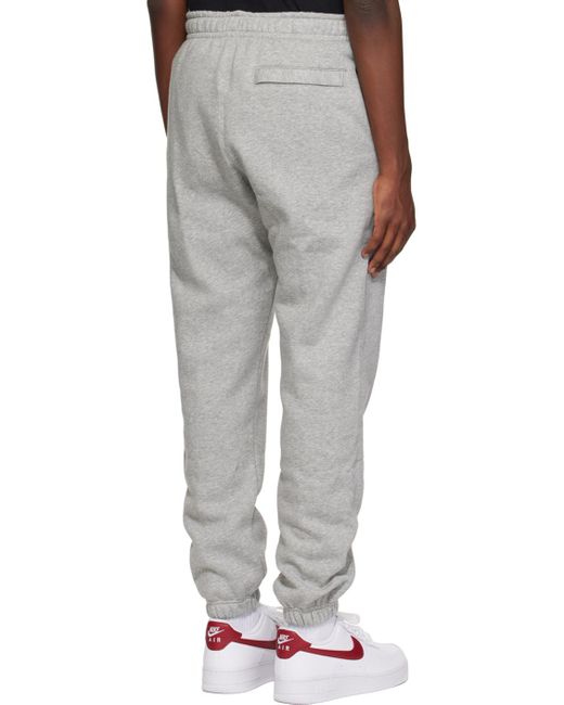 Nike Multicolor Gray Embroidered Sweatpants for men
