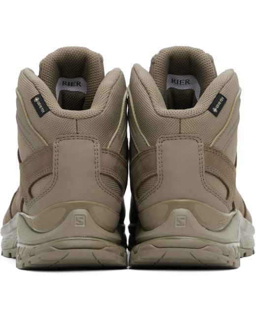 メンズ Rier トープ Salomonエディション Xa Mid Gtx ブーツ Black