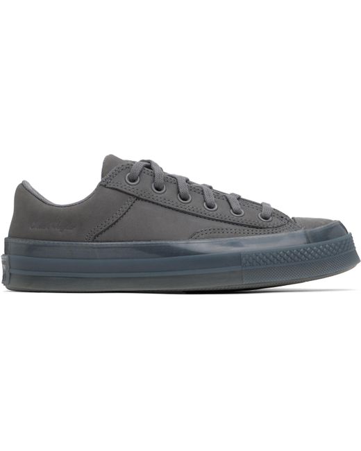 Converse Black Chuck 70 Marquis Nubuck & Suede Low Top Sneakers for men