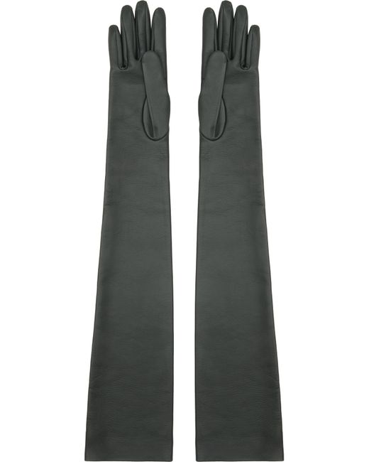 Gants Simon Verts The Row en coloris Black
