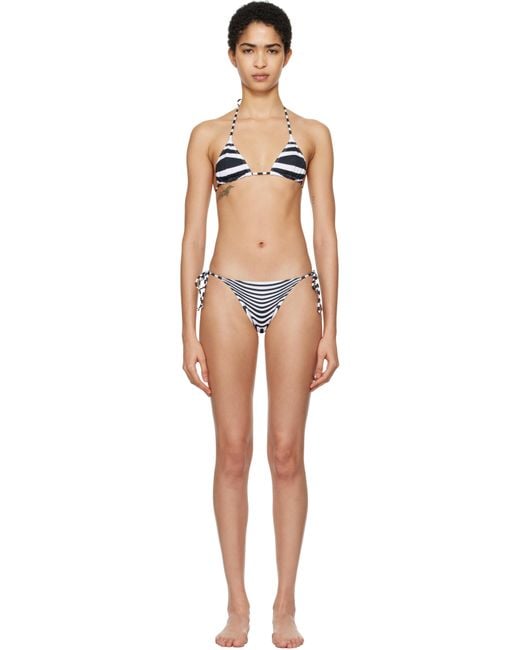 Jean Paul Gaultier Black 'The Body Morphing' Bikini