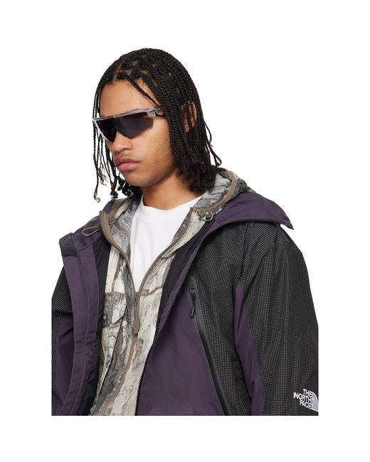 Oakley Purple Transparent Sphaera Slash Sunglasses for men