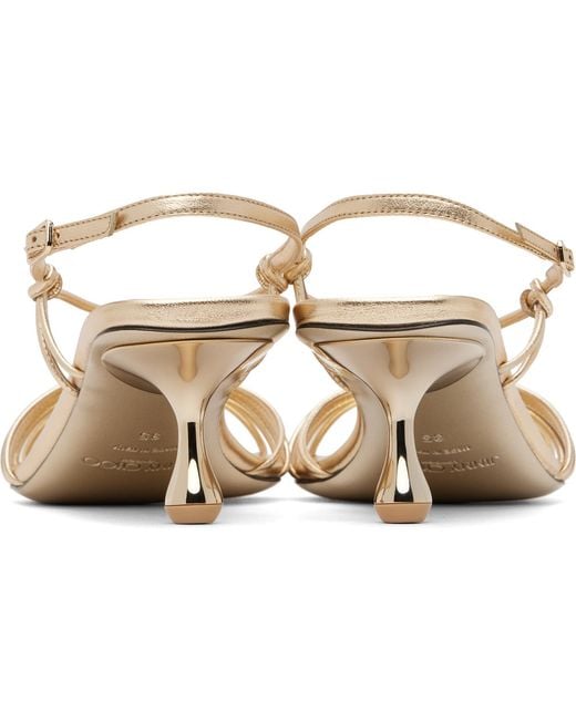 Jimmy Choo Metallic Lova 50 Heeled Sandals