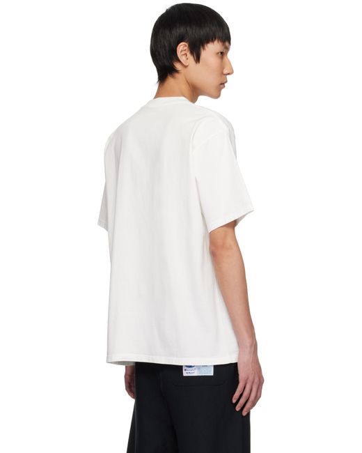 メンズ Undercover ホワイト Up1E4809 Tシャツ White