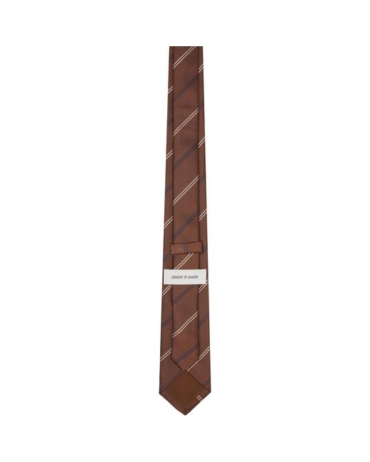 Ernest W. Baker Black Classic Tie for men