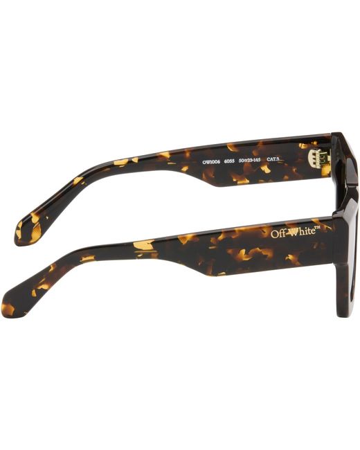 Off-White c/o Virgil Abloh Green Davie Sunglasses for men