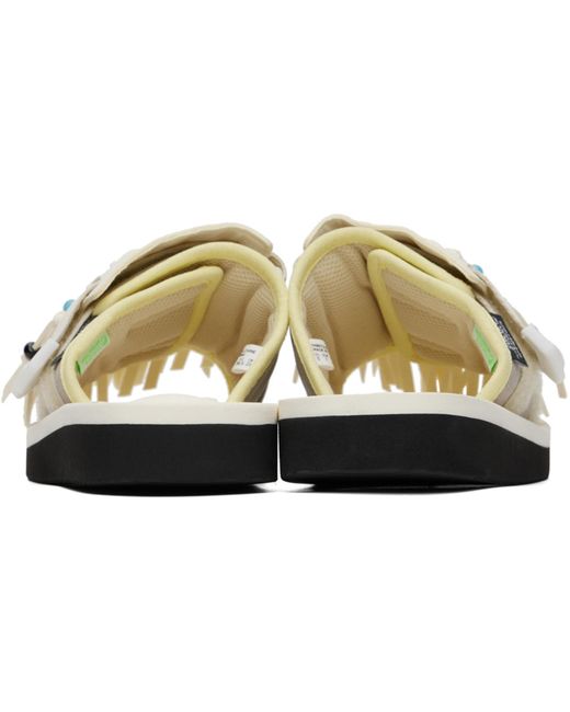 Suicoke Black Off-white Hoto-cab Sandals for men
