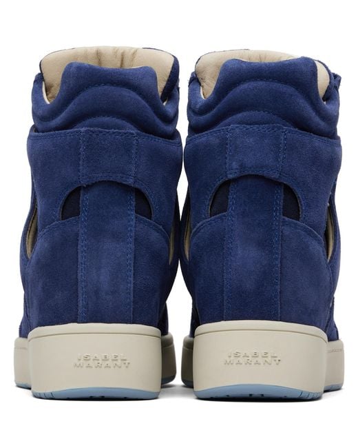 Isabel Marant Blue Im3 Sneakers