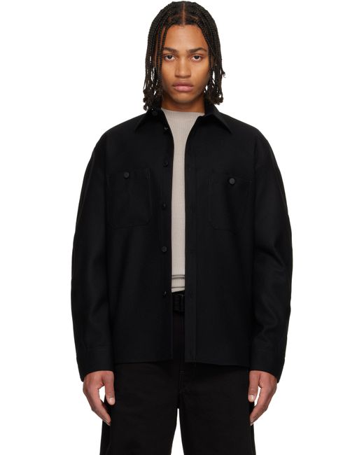 Givenchy Black Couture Seam Shirt for men