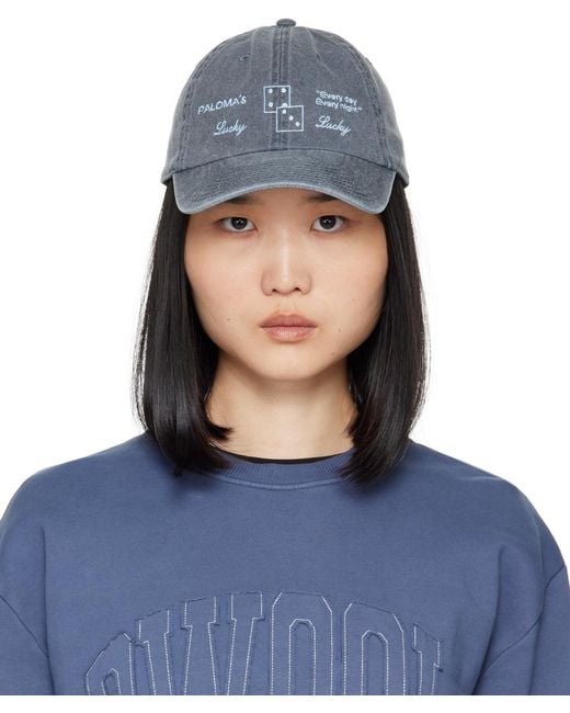 paloma-wool ブルー デニムキャップ Paloma Wool 'Lucky' Cap in Blue | Lyst Australia