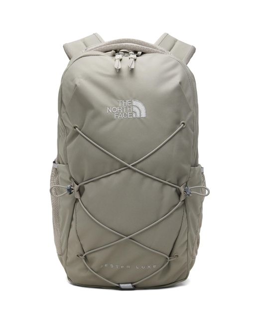 The North Face Gray Taupe Jester Luxe Backpack