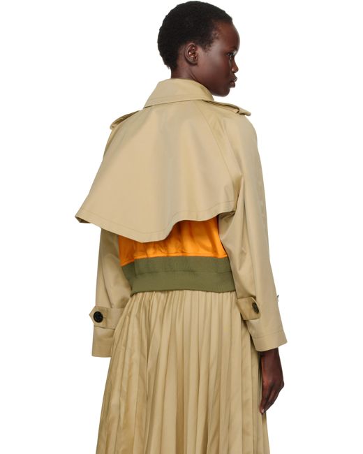 sacaiサカイ★Cotton Gabardine x Nylon Twill ブルゾン Cotton Gabardine x Nylon Twill Blouson | sacai Official