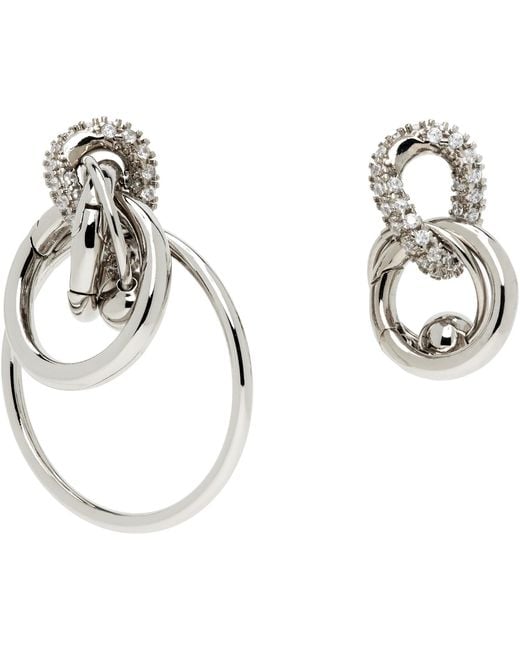 Justine Clenquet Metallic Libby Earrings