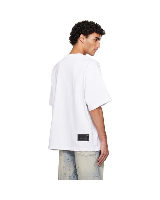 we11done White Smile Logo T-Shirt for men