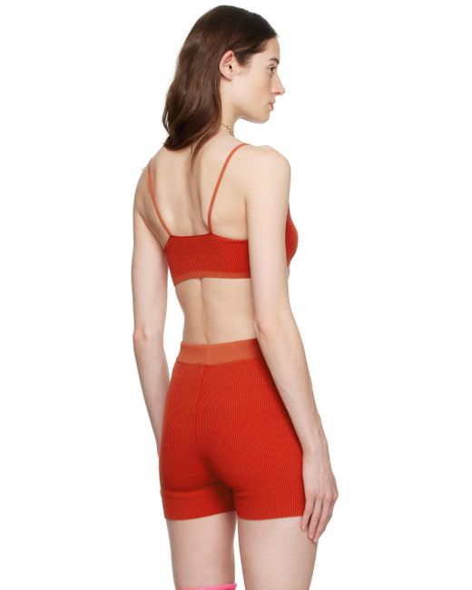 Jacquemus レッド Le Bandeau Pralu トップス Red