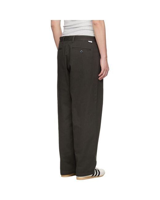 (w)taps Black Wrkt2001 Trousers for men
