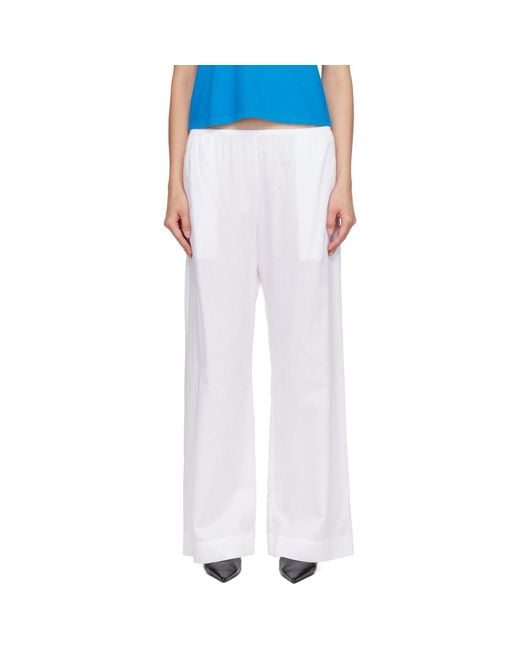 Leset Blue Yoko Pocket Trousers