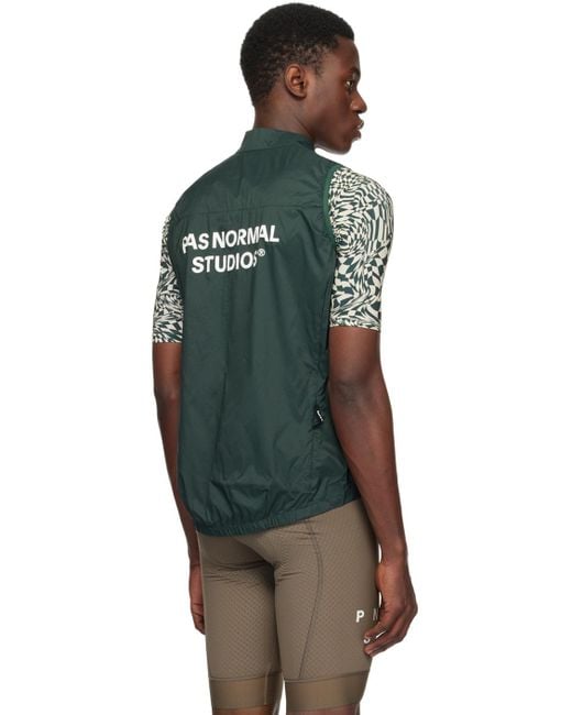 Pas Normal Studios Green Essential Vest for men