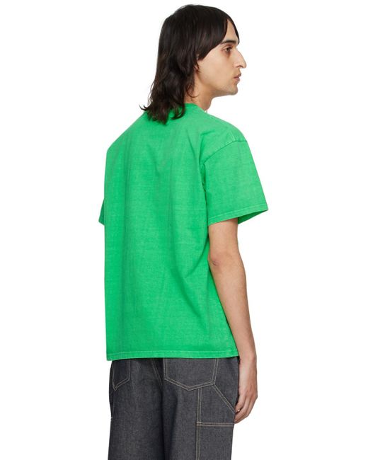 ANDERSSON BELL Green Hearts Card T-shirt for men