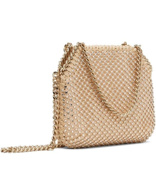 Stella McCartney Natural Falabella Mini Shoulder Bag