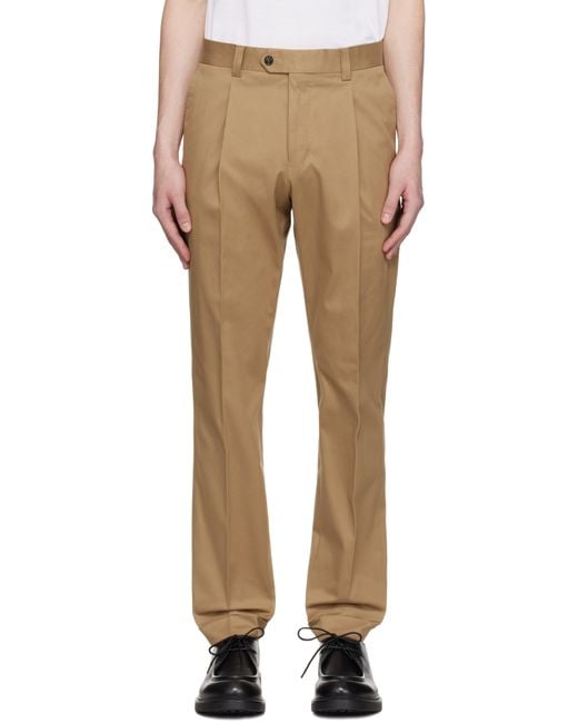 Tiger Of Sweden Natural Tenuta P Cotton Chino Trousers for men
