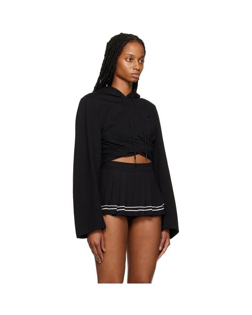 Pushbutton Black Boning Hoodie