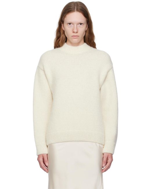 Jacquemus Natural Off-white Le Chouchou 'la Maille Pavane' Sweater