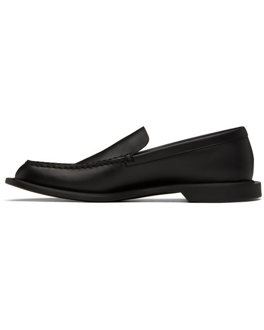 The Row Black Nic Loafers for men