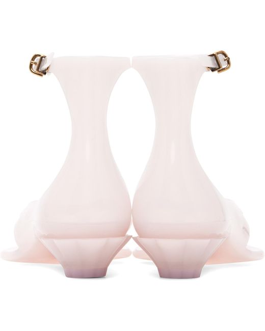 Chloé Pink Jelly' Heeled Sandals