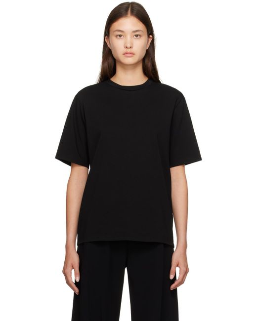 The Row Black Chiara T-shirt