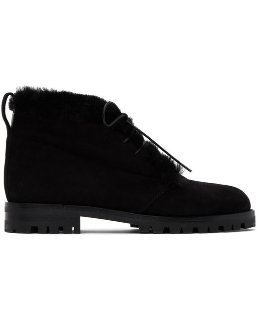 Bottines mircus noires Manolo Blahnik en coloris Black