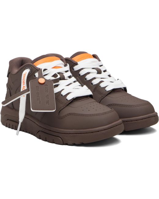Off-White c/o Virgil Abloh Black 'Out Of Office' Molded Sneakers