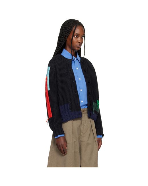 YMC Blue Atomic Cardigan