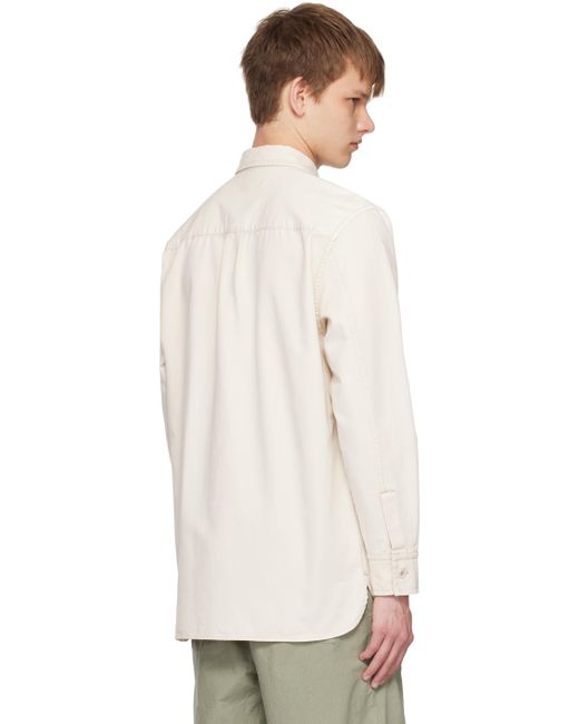 Norse Projects White Ulrik Shirt for men