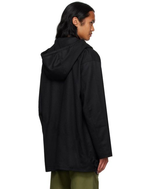 Serapis Black Torsion Jacket for men