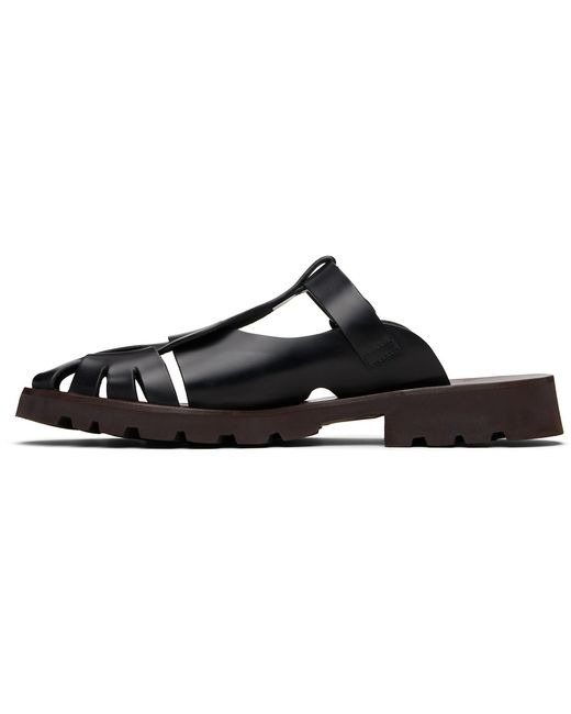 Hereu Black Canya Sport Sandals for men