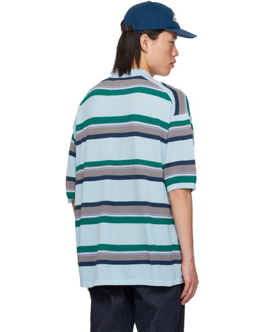 Nanamica Stripe Polo for Men | Lyst Nanamica Stripe Polo for Men | Lyst