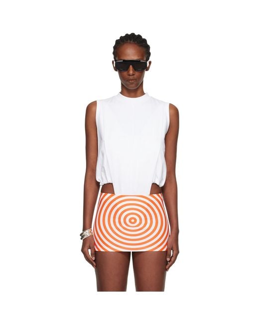 Jean Paul Gaultier Multicolor 'The Twisted' Bodysuit