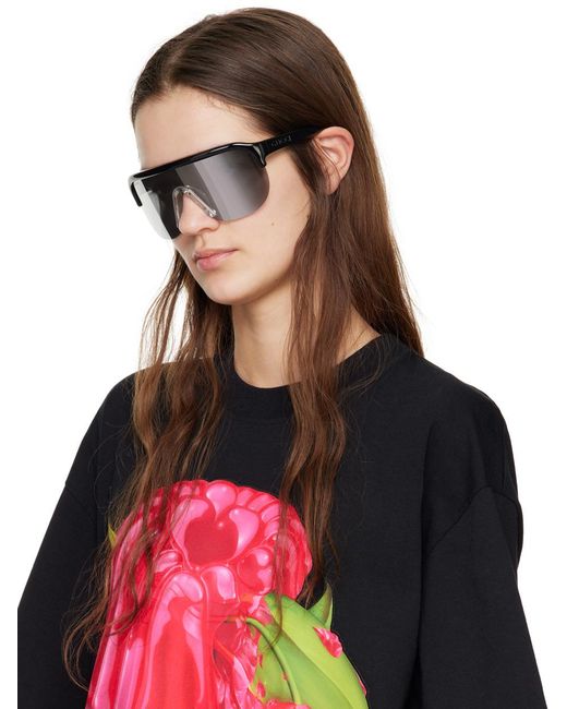 Gucci Black Mask Sunglasses for men