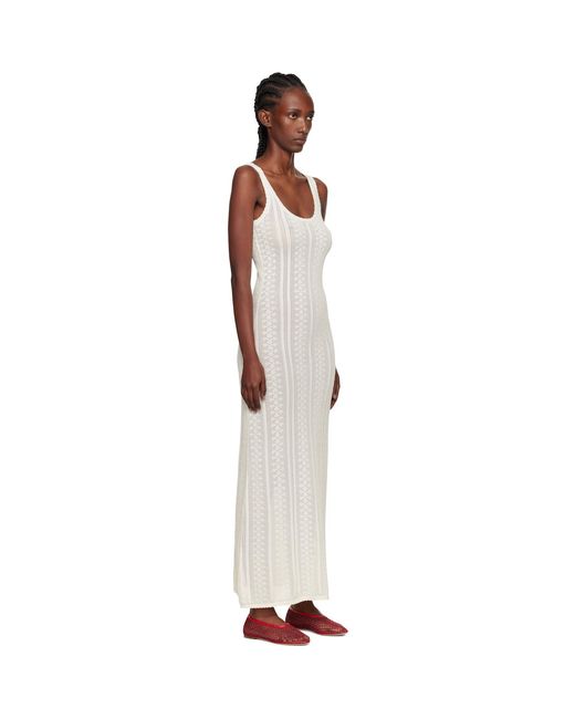 Holzweiler Black Tine Crochet Maxi Dress