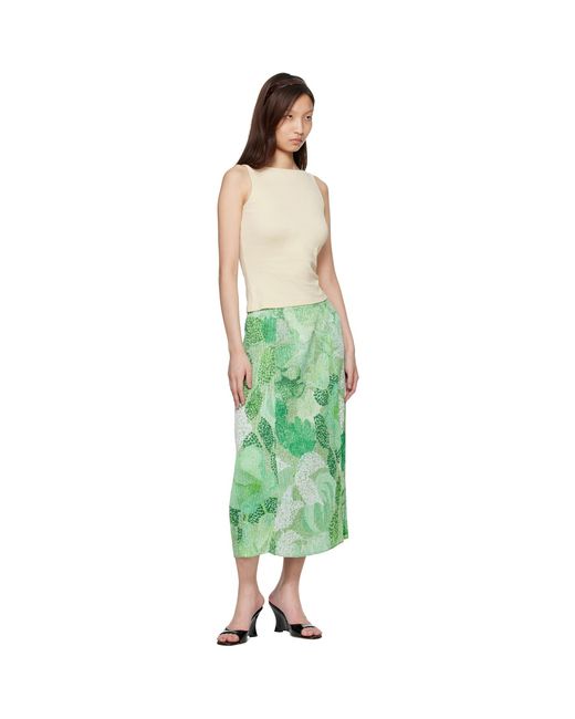 Flore Flore Green Off- Timmi Tank Top