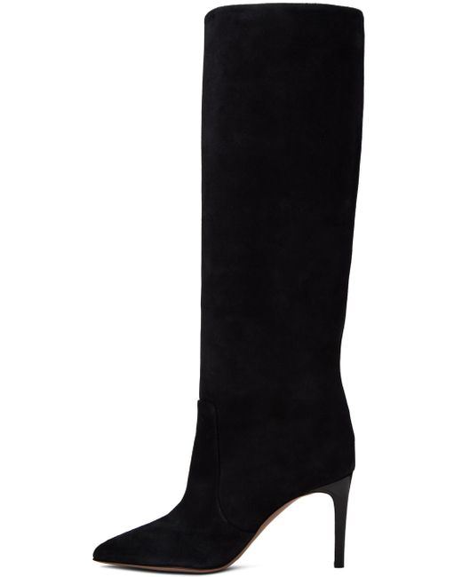 Paris Texas Black Stiletto 85 Tall Boots