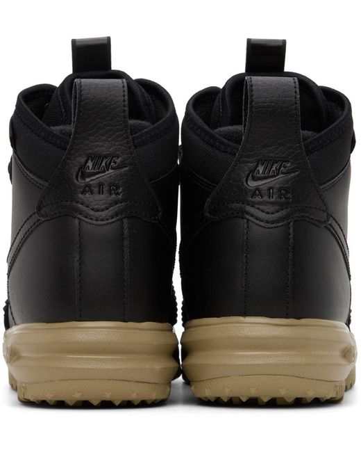 Nike Black Lunar Force 1 Sneakers for men