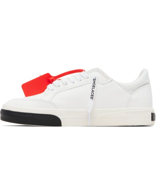 Off-White c/o Virgil Abloh メンズ ブラック ホワイト Vulcanized Low 