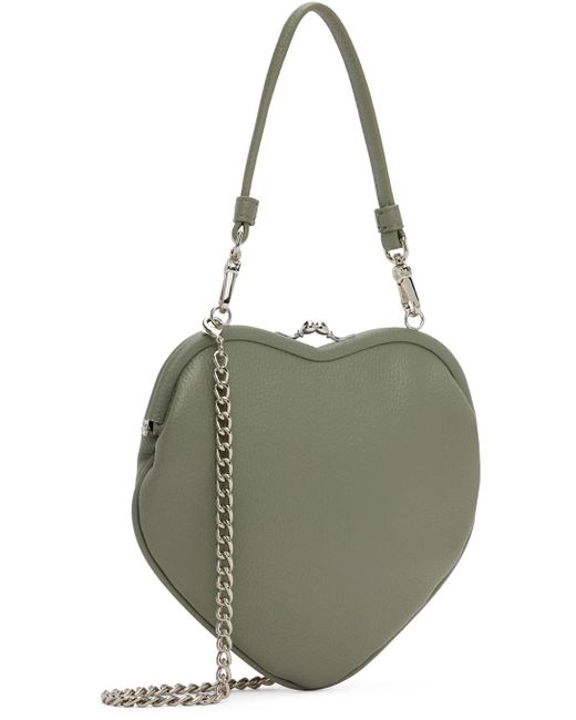 Vivienne Westwood グレー Belle Heart Frame バッグ Multicolor