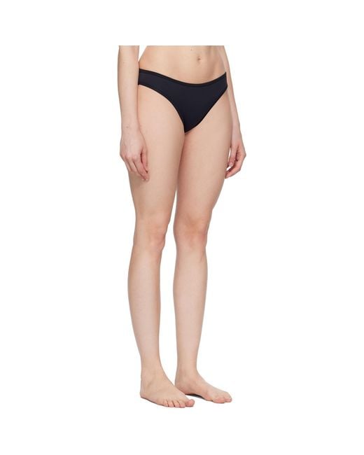 Baserange Black Heart Bikini Bottom
