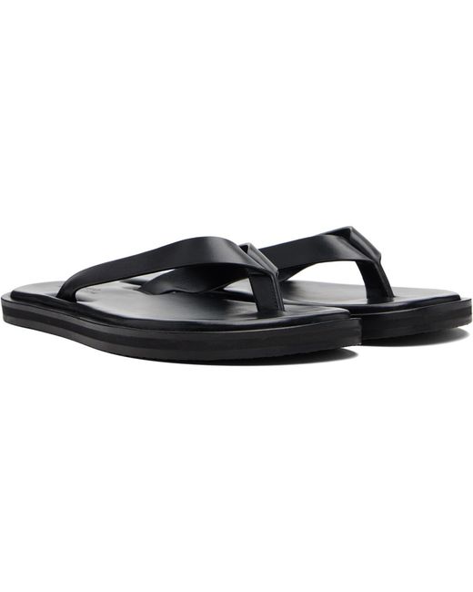 Studio Nicholson Black Curren Flip-Flops for men
