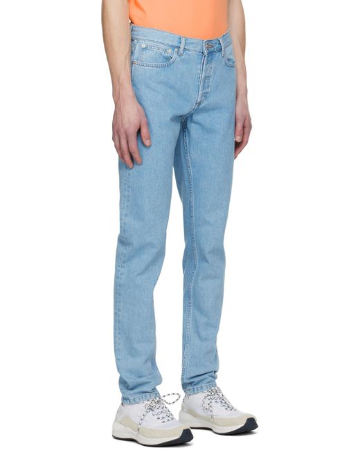 A.P.C. . Blue Petit New Standard Jeans for men