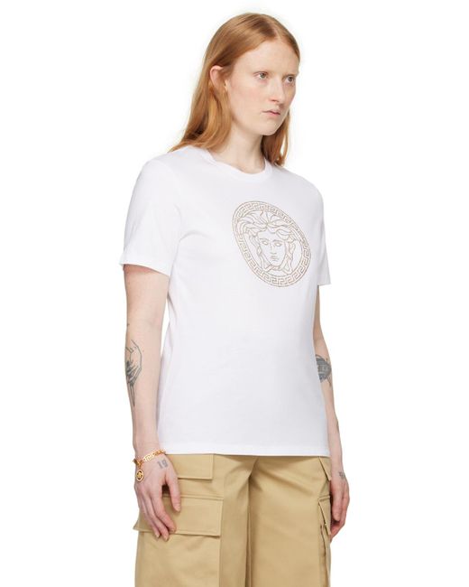 Versace White Medusa T-shirt