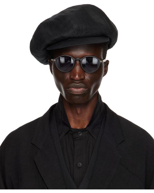 Yohji Yamamoto Black Casquette Cap for men